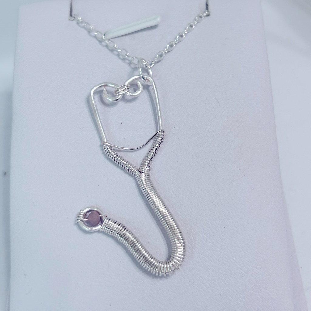 Handmade Stethoscope Necklace